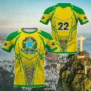 Camiseta Brasil da seleção feminina